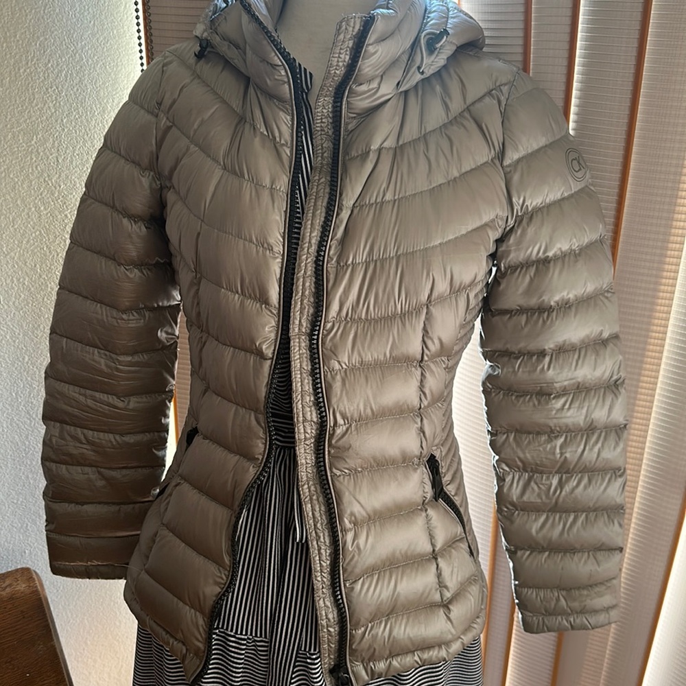 Calvin Klein premium down and packable jacket